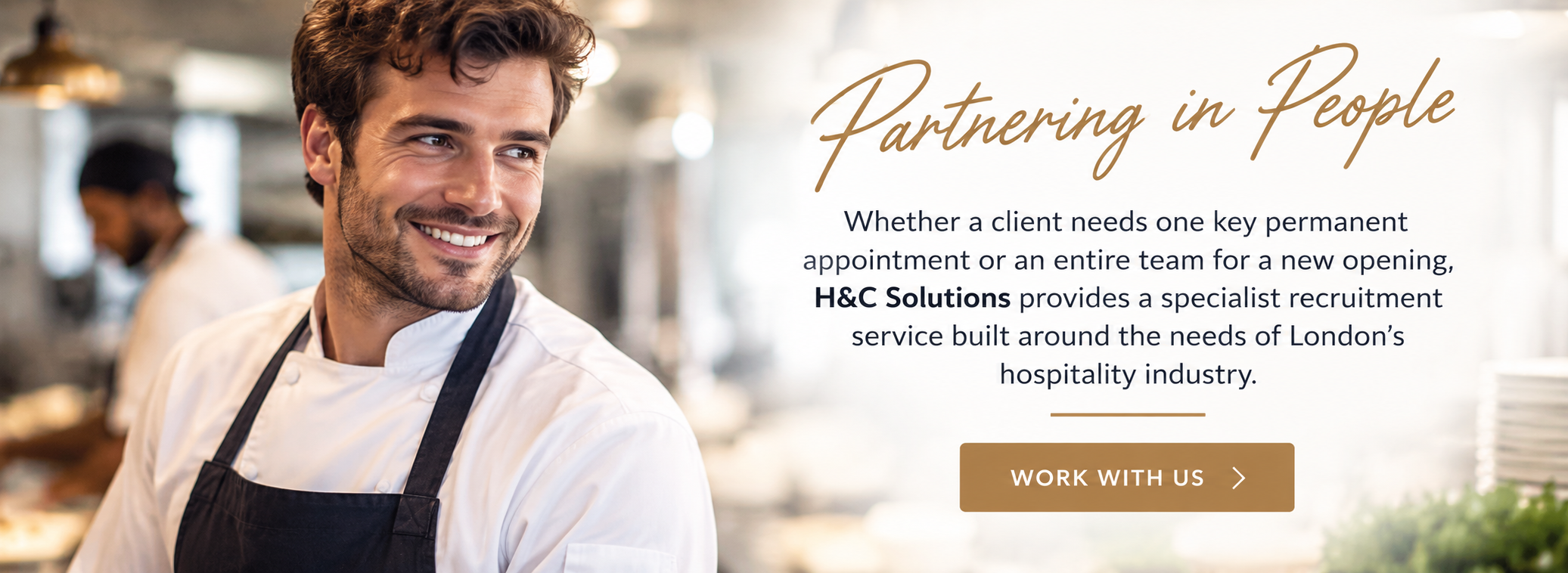 H&C Solutions specialist permanent hospitality recruitment for individual appointments and complete new opening teams across London